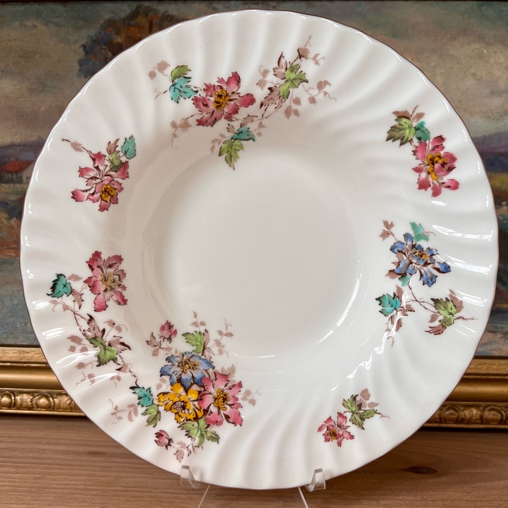 Set of SIX (8-inch) Minton Vermont Soup Bowls